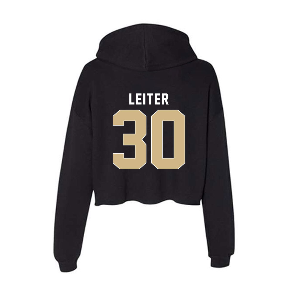 FSU - NCAA Baseball : Cameron Leiter - Women's Crop Fleece Hoodie-1