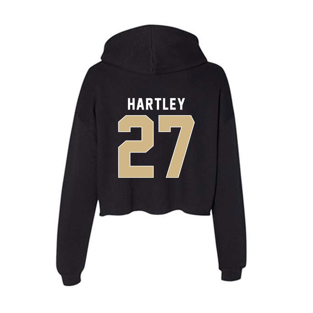 FSU - NCAA Softball : Krystina Hartley - Women's Crop Fleece Hoodie-1