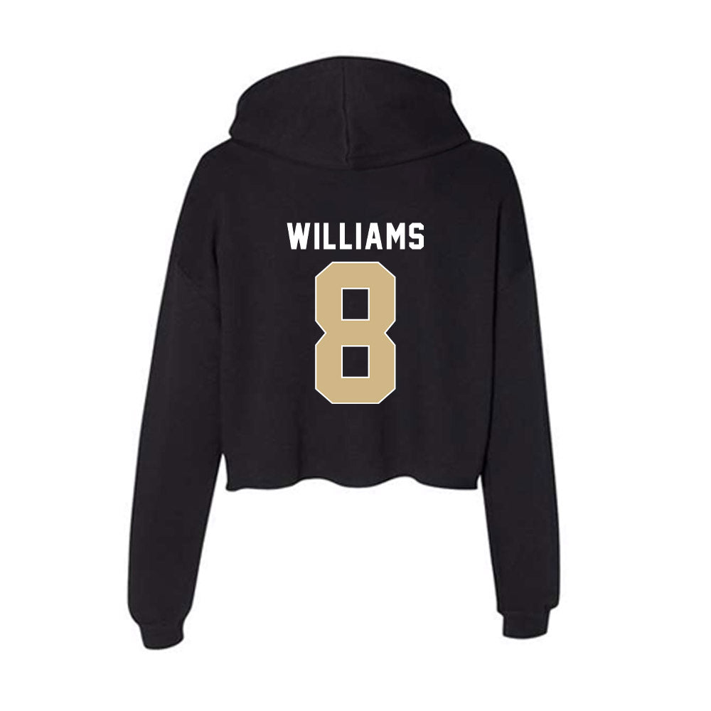 FSU - NCAA Football : Hykeem Williams - Women's Crop Fleece Hoodie-1