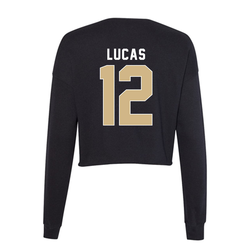FSU - NCAA Football : Jaylin Lucas - Women's Cropped Crew Fleece-1