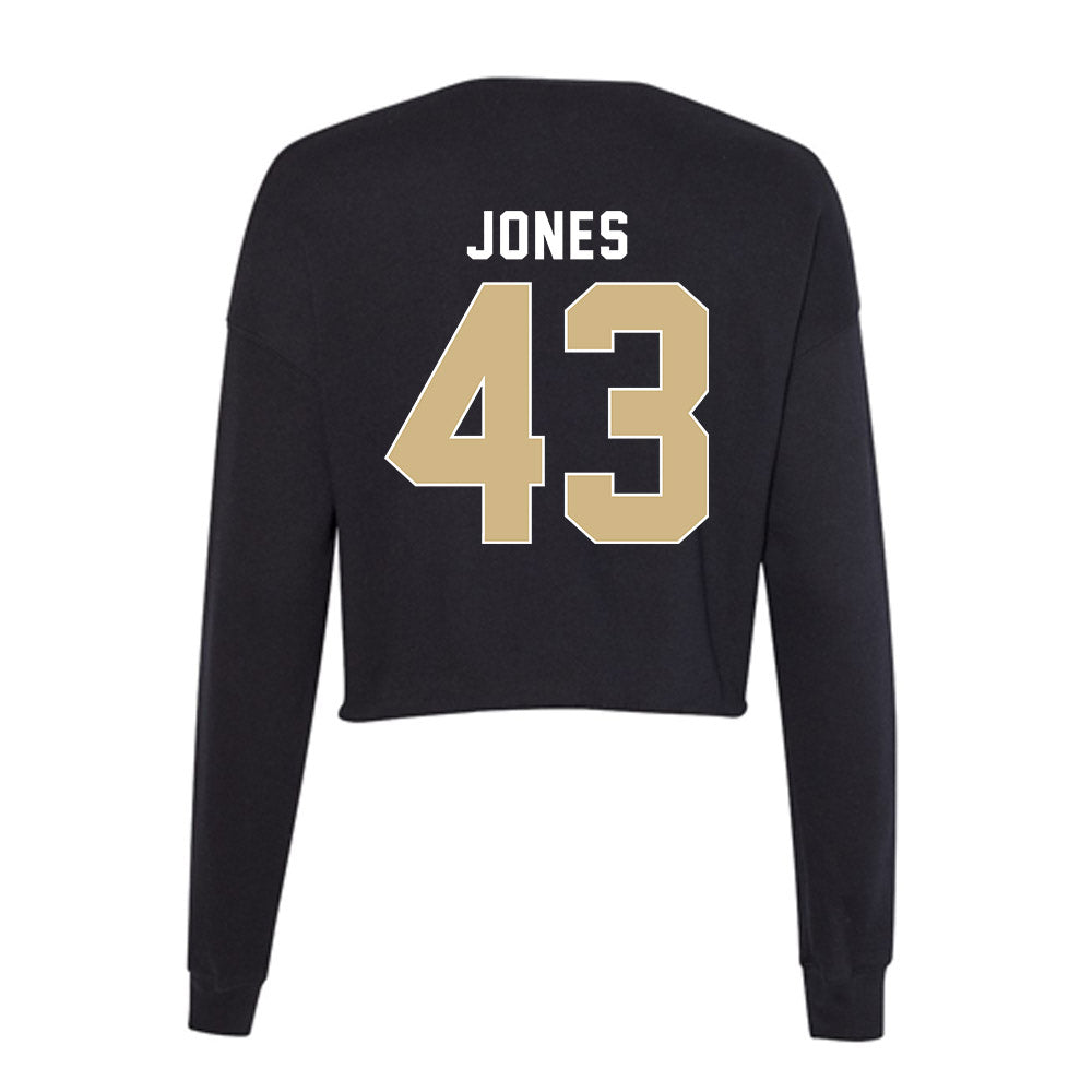 FSU - NCAA Men's Basketball : Jesse Jones - Women's Cropped Crew Fleece-1