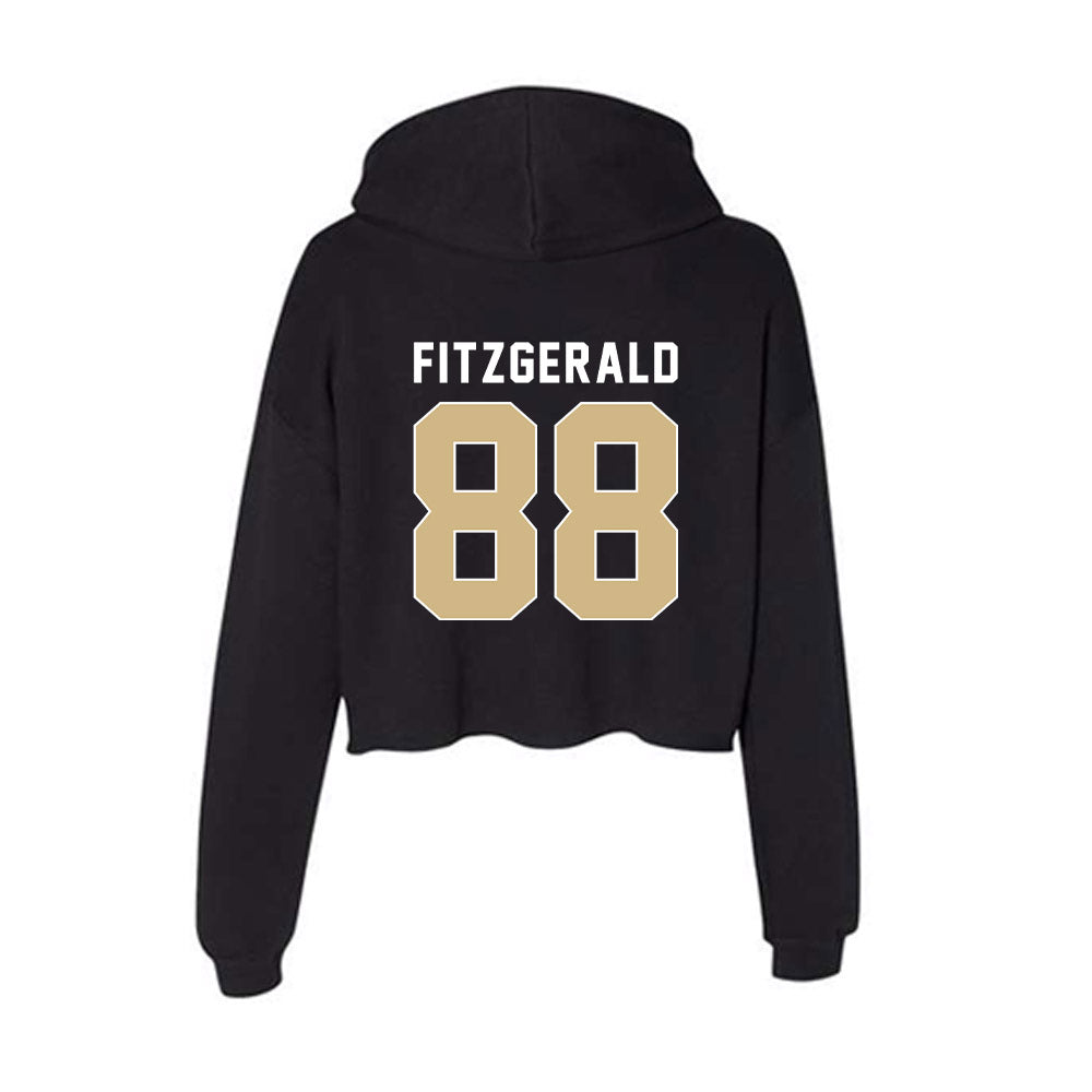 FSU - NCAA Football : Ryan Fitzgerald - Women's Crop Fleece Hoodie-1