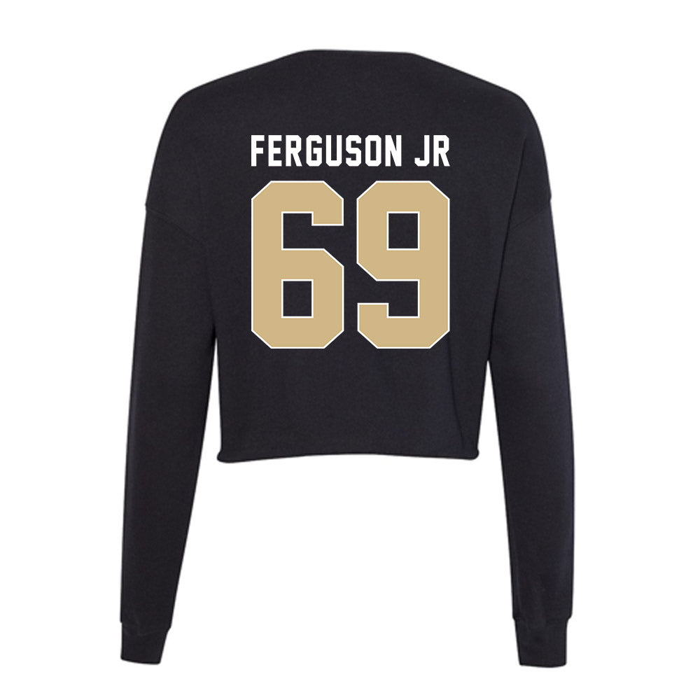 FSU - NCAA Football : TJ Ferguson Jr - Women's Cropped Crew Fleece-1