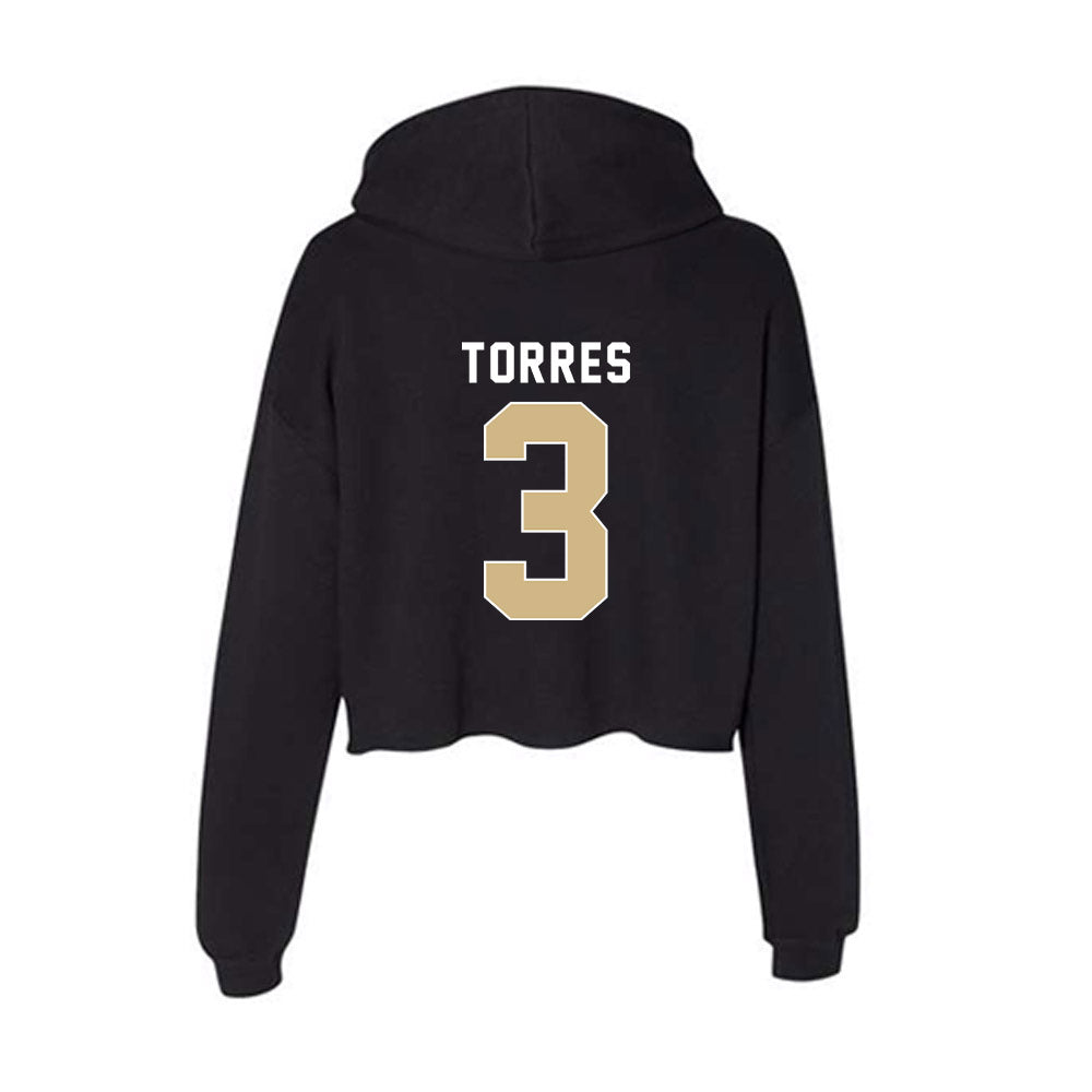 FSU - NCAA Softball : Isabella Torres - Women's Crop Fleece Hoodie-1