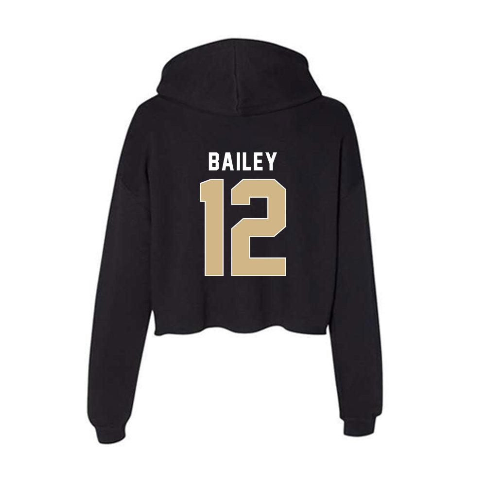 FSU - NCAA Baseball : Myles Bailey - Women's Crop Fleece Hoodie-1