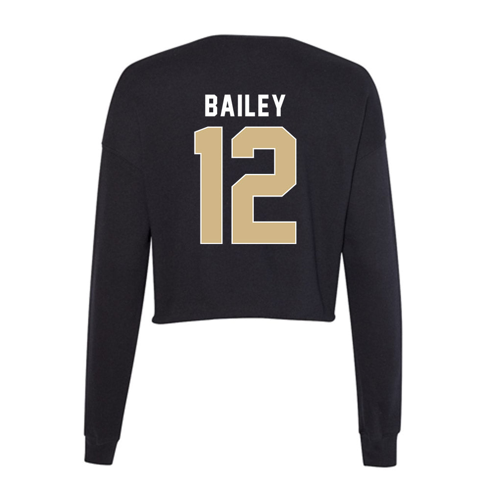 FSU - NCAA Baseball : Myles Bailey - Women's Cropped Crew Fleece-1