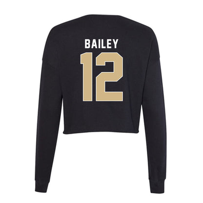 FSU - NCAA Baseball : Myles Bailey - Women's Cropped Crew Fleece-1