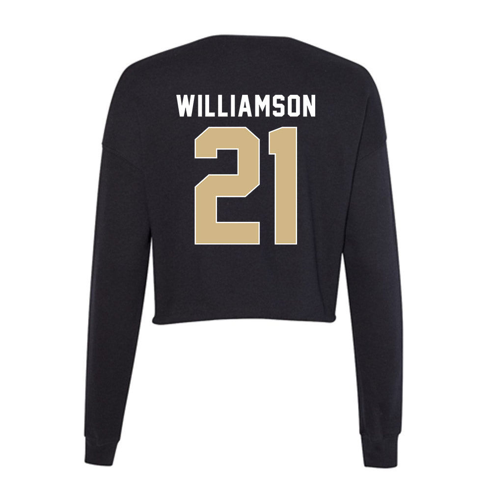 FSU - NCAA Football : Darion Williamson - Women's Cropped Crew Fleece-1