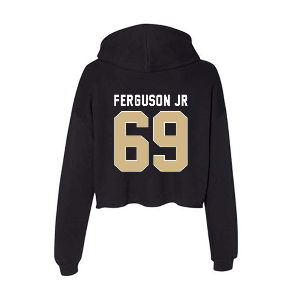 FSU - NCAA Football : TJ Ferguson Jr - Women's Crop Fleece Hoodie-1