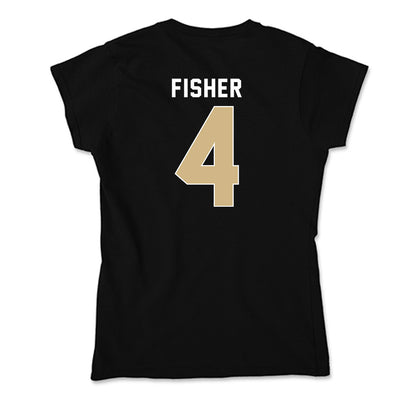 FSU - NCAA Baseball : Cal Fisher - Soft Style Women’s T-Shirt-1