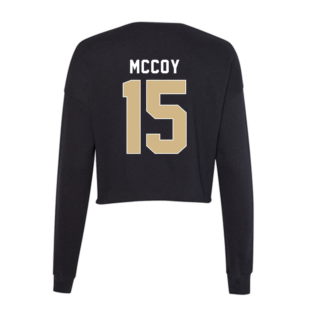 FSU - NCAA Football : LaWayne McCoy - Women's Cropped Crew Fleece-1