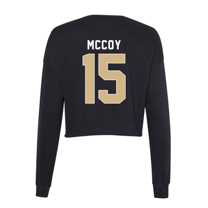 FSU - NCAA Football : LaWayne McCoy - Women's Cropped Crew Fleece-1