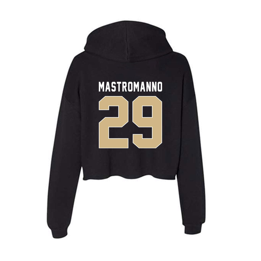 FSU - NCAA Football : Alex Mastromanno - Women's Crop Fleece Hoodie-1