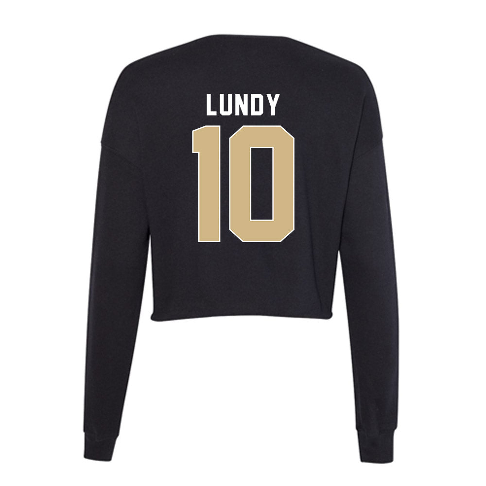 FSU - NCAA Football : DJ Lundy - Women's Cropped Crew Fleece-1