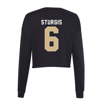 FSU - NCAA Softball : Makenna Sturgis - Women's Cropped Crew Fleece-1
