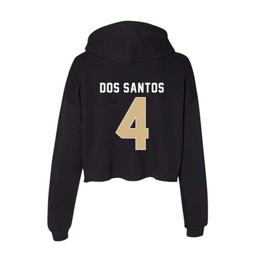 FSU - NCAA Women's Basketball : Raiane Dos Santos - Women's Crop Fleece Hoodie-1