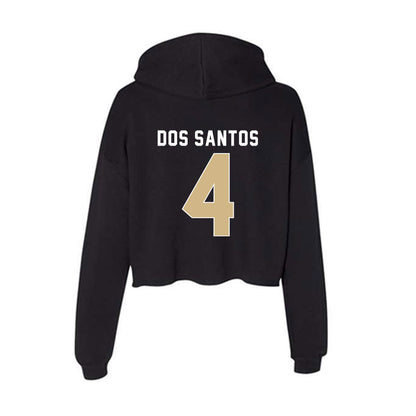 FSU - NCAA Women's Basketball : Raiane Dos Santos - Women's Crop Fleece Hoodie-1