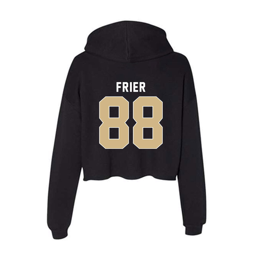 FSU - NCAA Football : Camdon Frier - Women's Crop Fleece Hoodie-1