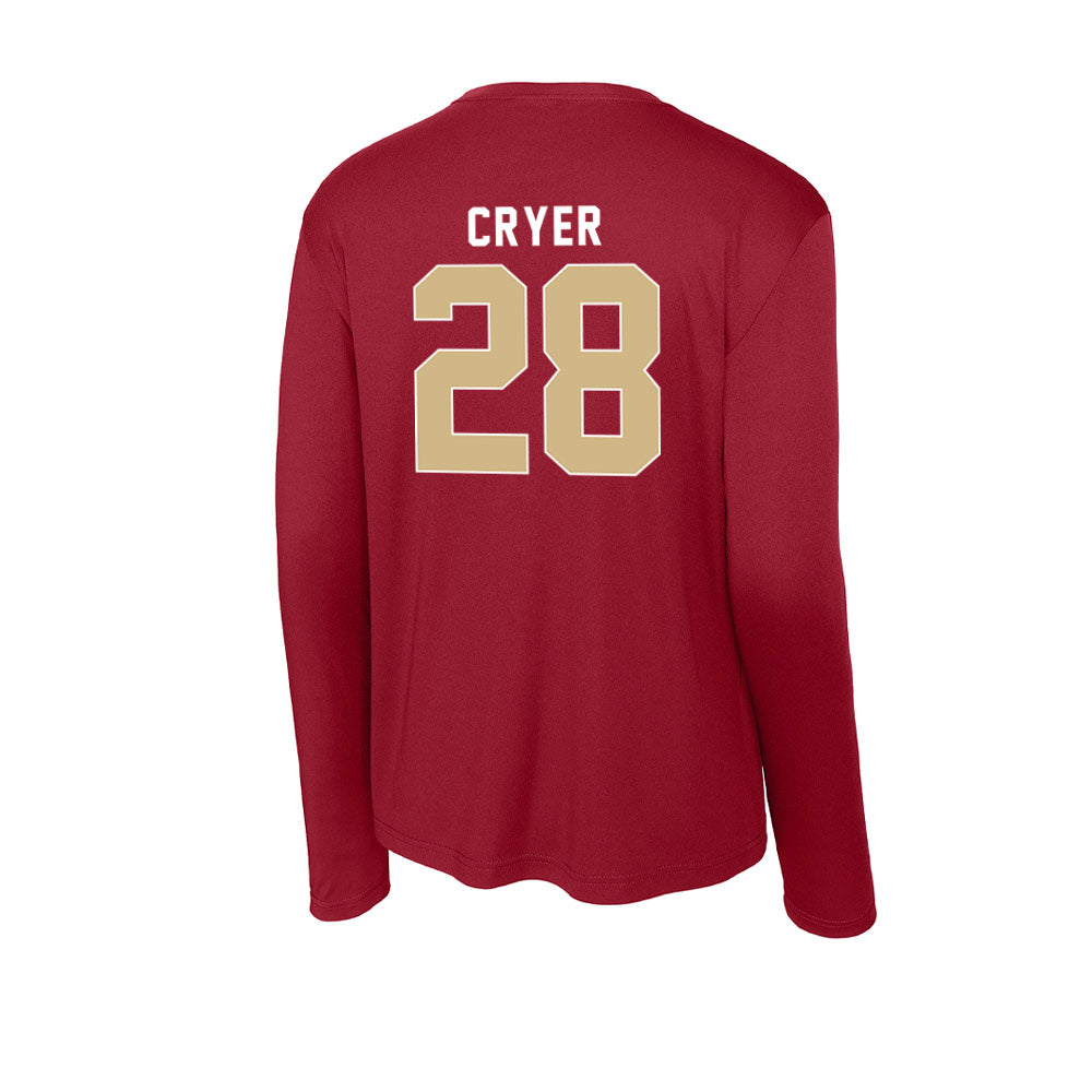 FSU - NCAA Football : Justin Cryer - Activewear Long Sleeve T-Shirt-1