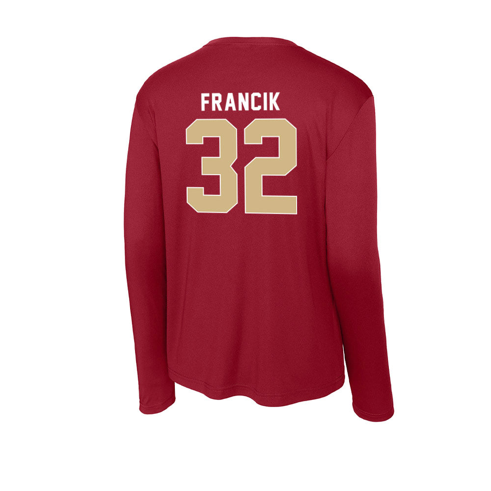 FSU - NCAA Softball : Jasmine Francik - Activewear Long Sleeve T-Shirt-1