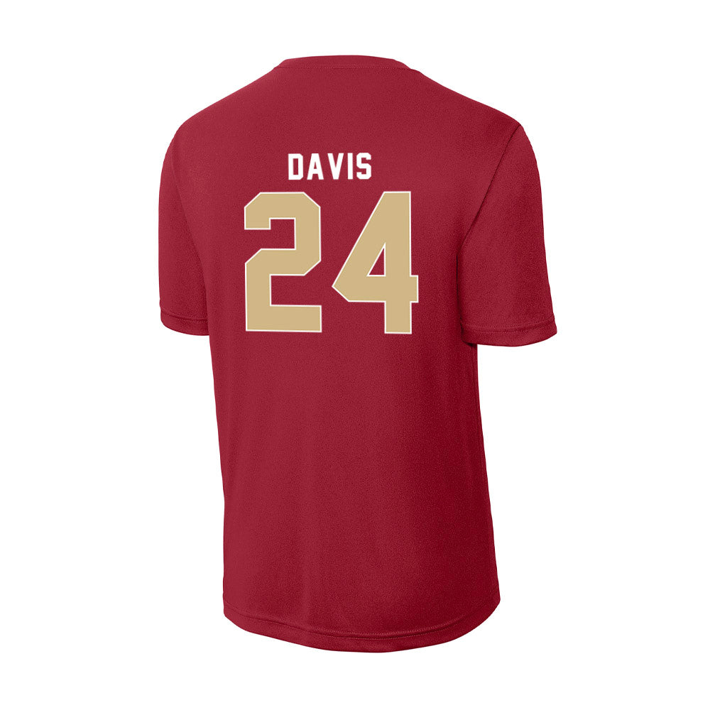 FSU - NCAA Women's Basketball : Pania Davis - Activewear T-Shirt-1