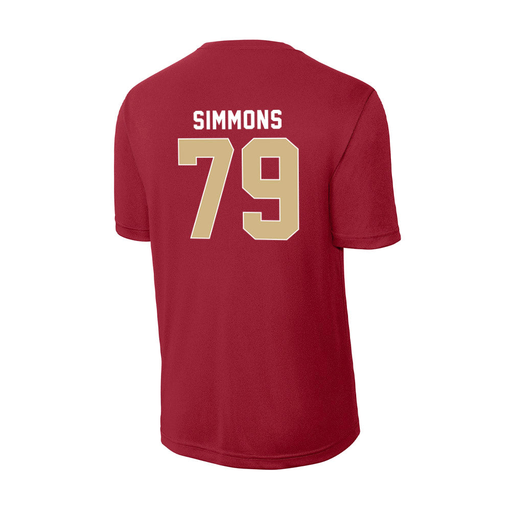 FSU - NCAA Football : Lucas Simmons - Activewear T-Shirt-1