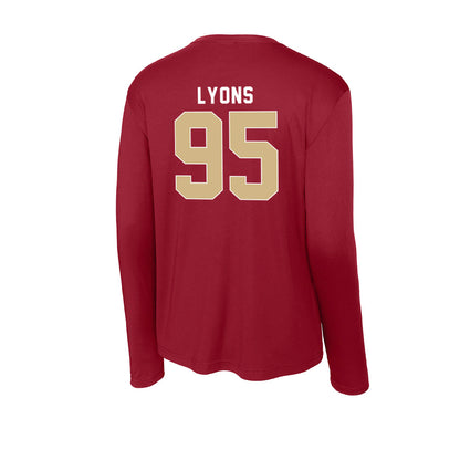 FSU - NCAA Football : Daniel Lyons - Activewear Long Sleeve T-Shirt-1