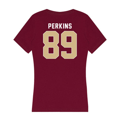 FSU - NCAA Football : Xavier Perkins - Women's V-Neck T-Shirt-1