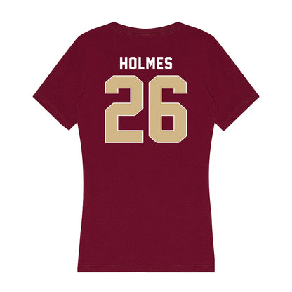 FSU - NCAA Football : Caziah Holmes - Women's V-Neck T-Shirt-1