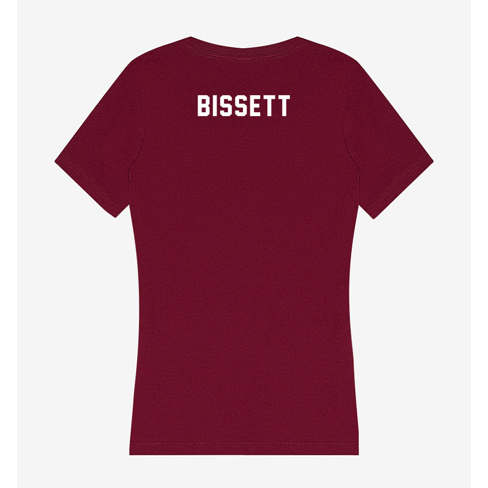 FSU - NCAA Women's Tennis : Millie Bissett - Women's V-Neck T-Shirt-1
