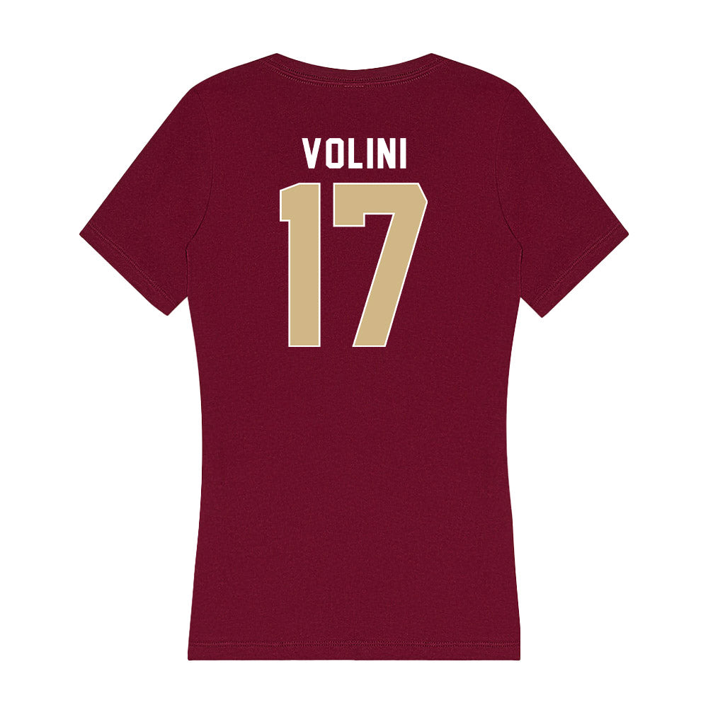 FSU - NCAA Baseball : Joey Volini - Women's V-Neck T-Shirt-1