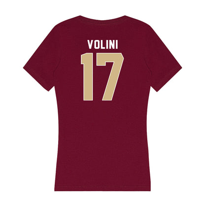 FSU - NCAA Baseball : Joey Volini - Women's V-Neck T-Shirt-1