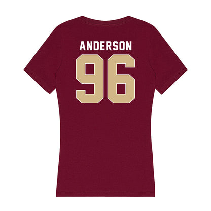 FSU - NCAA Football : Dante Anderson - Women's V-Neck T-Shirt-1