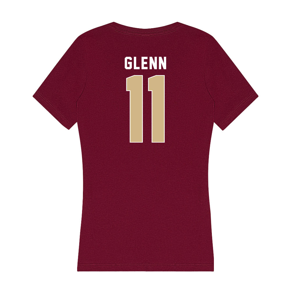 FSU - NCAA Football : Brock Glenn - Women's V-Neck T-Shirt-1