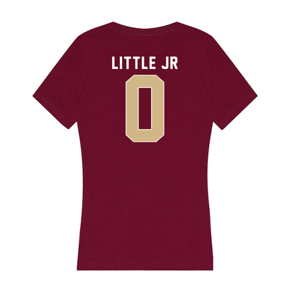 FSU - NCAA Football : Earl Little Jr - Women's V-Neck T-Shirt-1