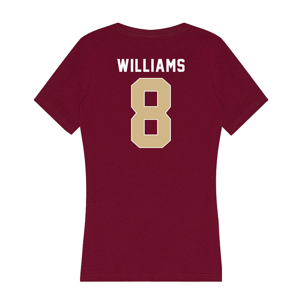 FSU - NCAA Football : Hykeem Williams - Women's V-Neck T-Shirt-1