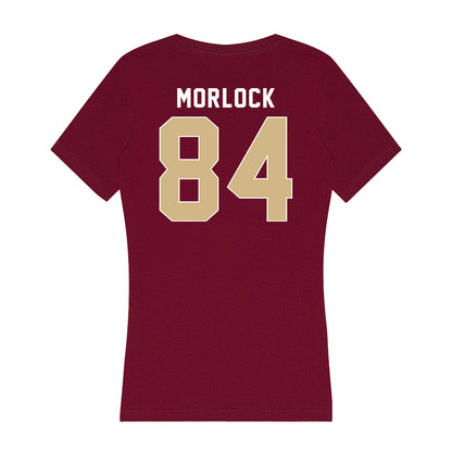 FSU - NCAA Football : Kyle Morlock - Women's V-Neck T-Shirt-1