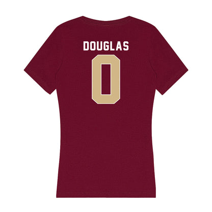 FSU - NCAA Football : Ja'khi Douglas - Women's V-Neck T-Shirt-1