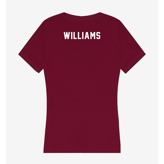 FSU - NCAA Men's Track & Field : Tyson Williams - Women's V-Neck T-Shirt-0