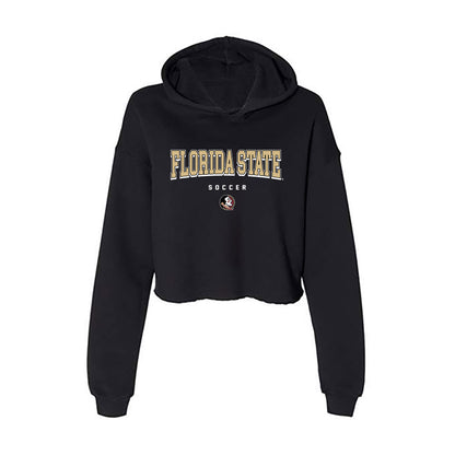 FSU - NCAA Women's Soccer : Maddie Smith - Women's Crop Fleece Hoodie-0