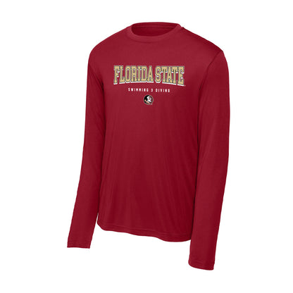 FSU - NCAA Women's Swimming & Diving : Arianna Ottavianelli - Activewear Long Sleeve T-Shirt-0