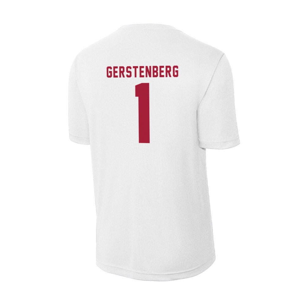 Indiana - NCAA Women's Soccer : Jamie Gerstenberg - Activewear T-Shirt-1