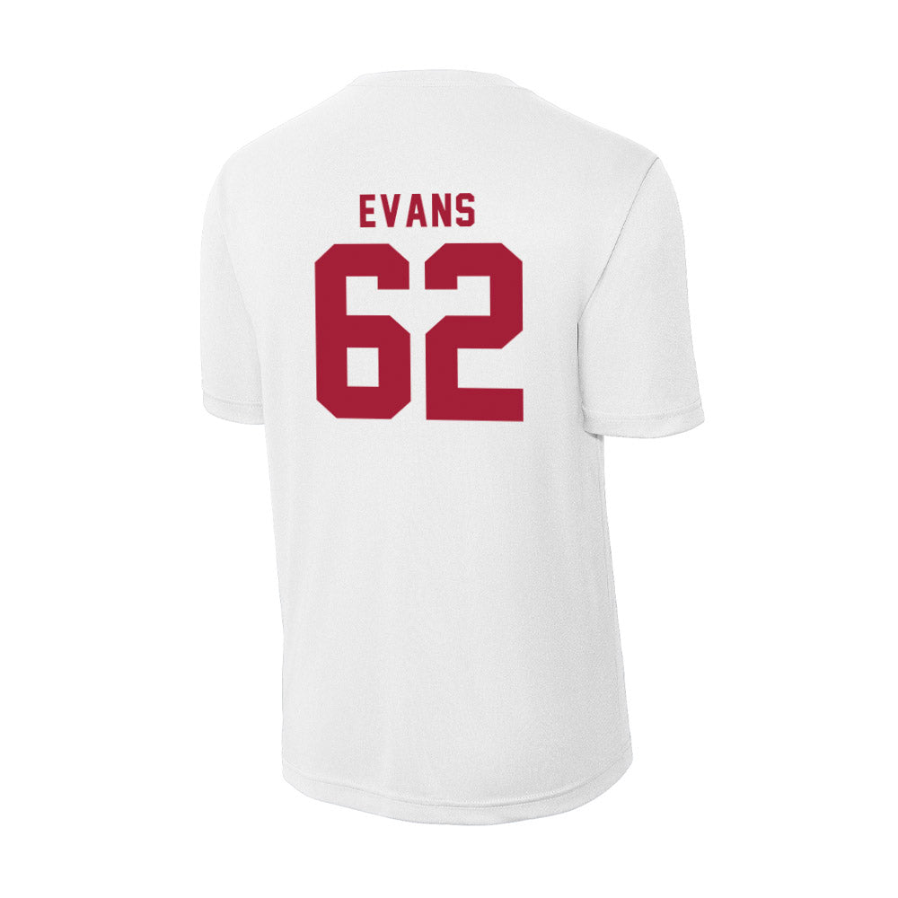 Indiana - NCAA Football : Drew Evans - Activewear T-Shirt-1