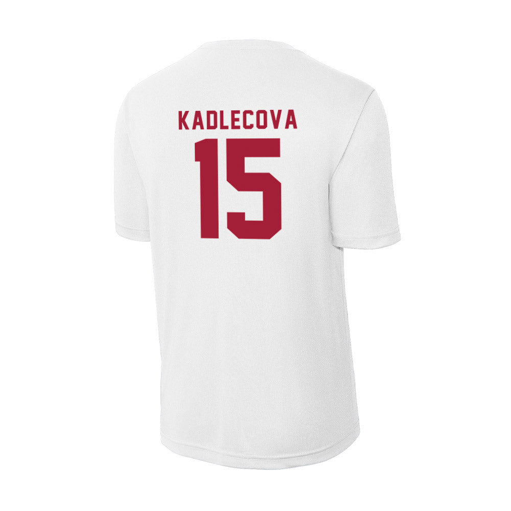 Indiana - NCAA Women's Basketball : Valentyna Kadlecova - Activewear T-Shirt-1