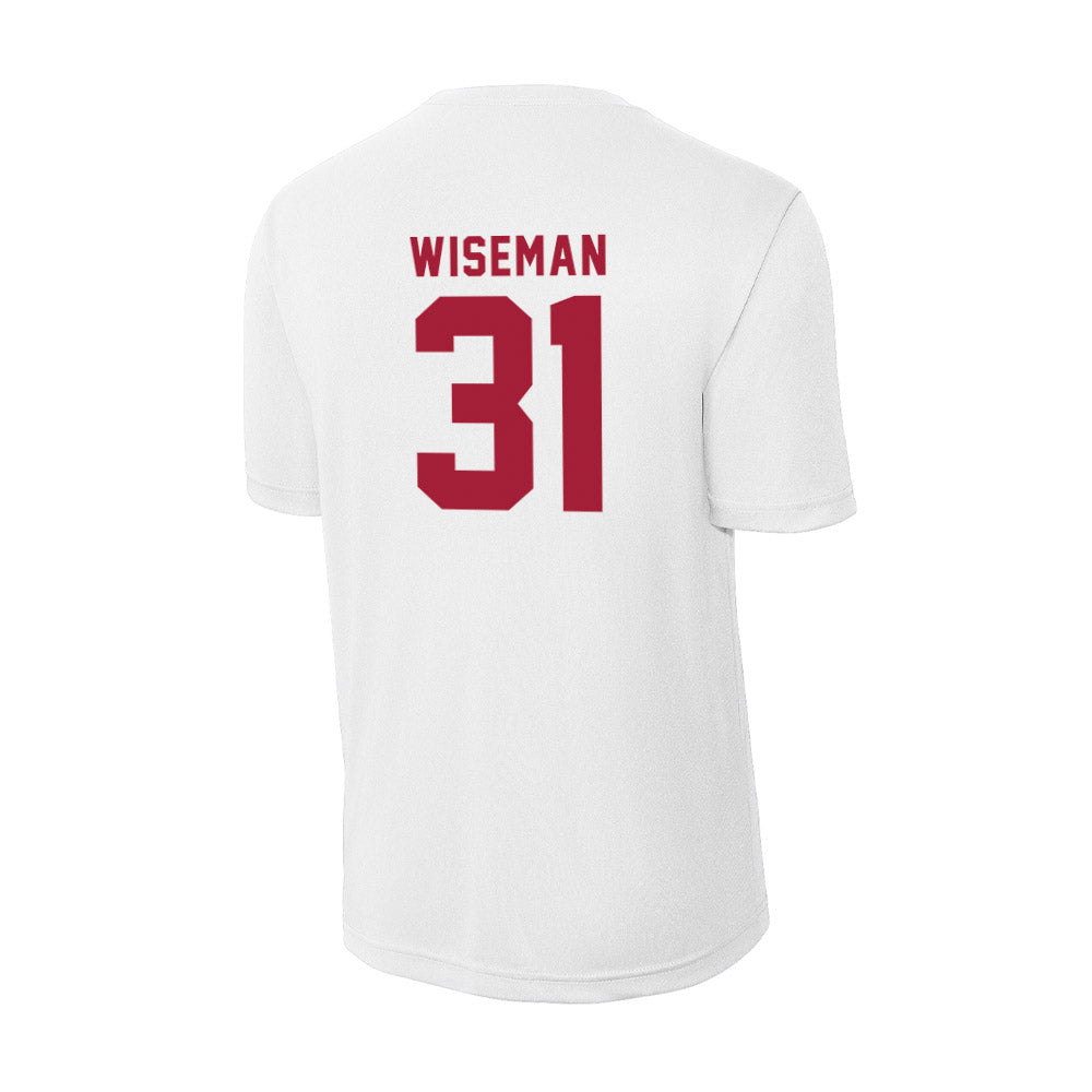 Indiana - NCAA Women's Basketball : Faith Wiseman - Activewear T-Shirt-1