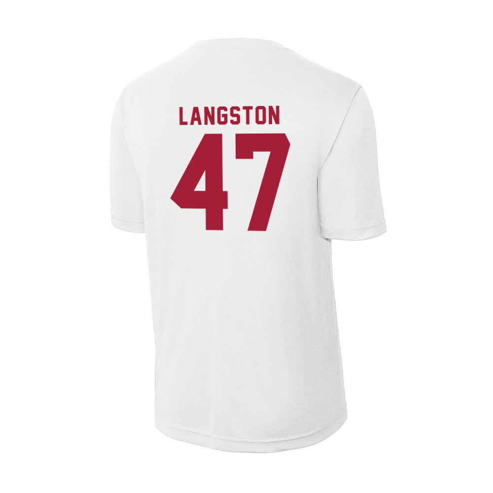 Indiana - NCAA Football : Mark Langston - Activewear T-Shirt-1