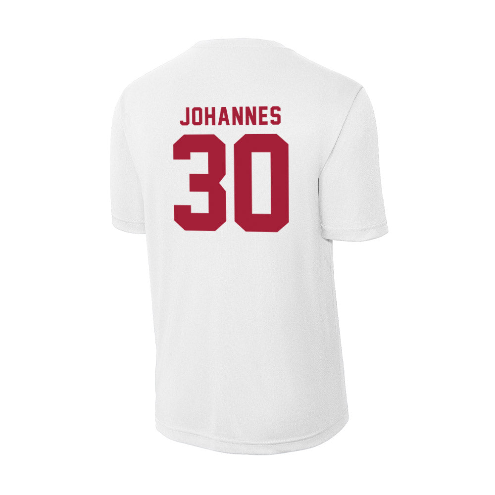 Indiana - NCAA Women's Soccer : Ellie Johannes - Activewear T-Shirt-1