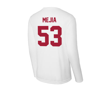 Stanford - NCAA Football : Nathan Mejia - Activewear Long Sleeve T-Shirt-1
