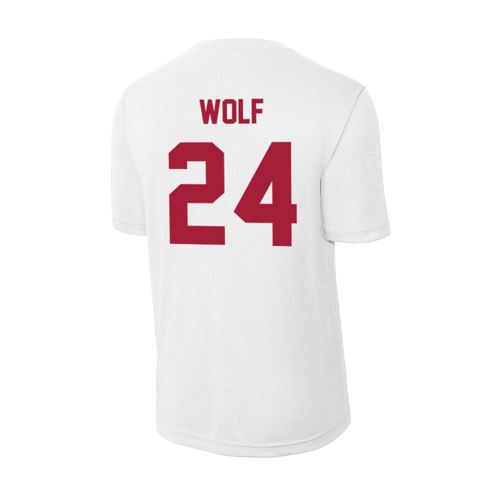 Stanford - NCAA Women's Soccer : Maryn Wolf - Activewear T-Shirt-1