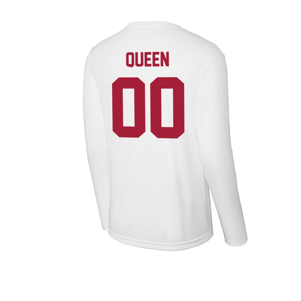 Stanford - NCAA Women's Volleyball : Zaria Queen - Activewear Long Sleeve T-Shirt-1